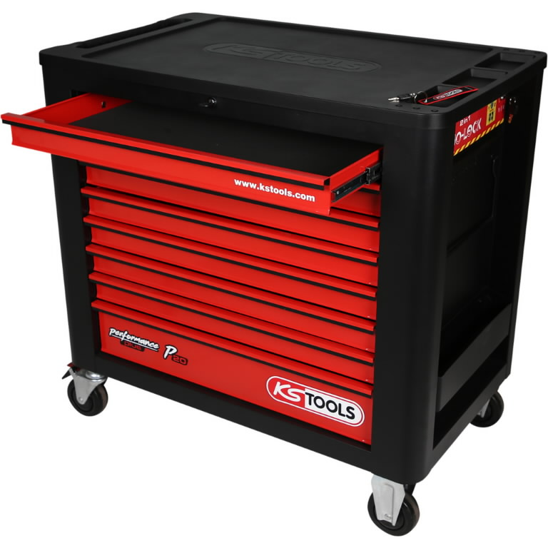 Įrankių vežimėlis Perfomanceplus P20 + 706 vnt įrankių, KS Tools - Image 3