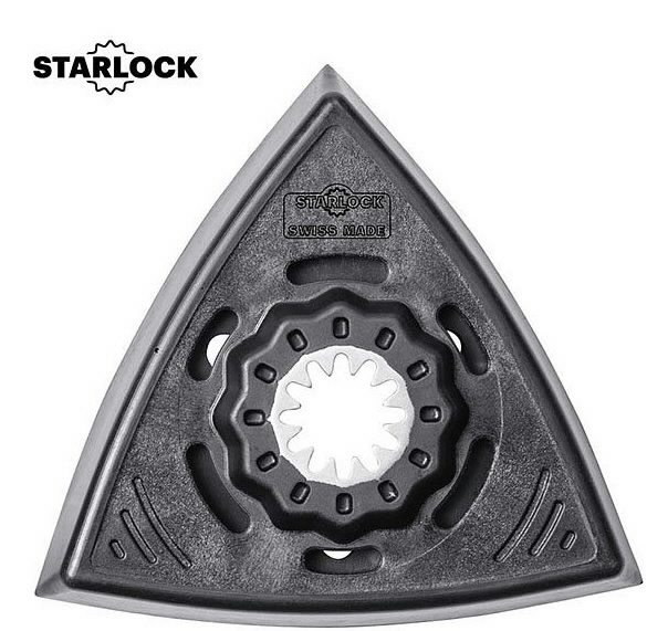 Sanding pad 93mm Velcro STARLOCK, CMT