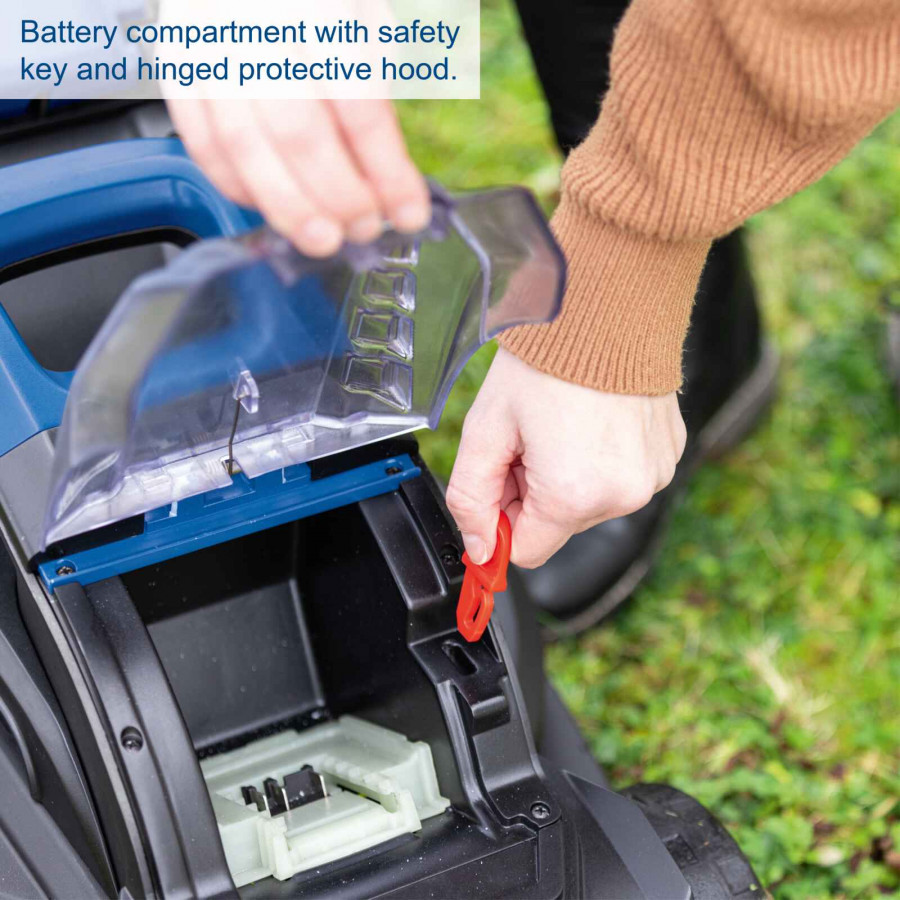 Akumuliatorinė vejapjovė BC-MP320-X 20V, Scheppach - Image 4