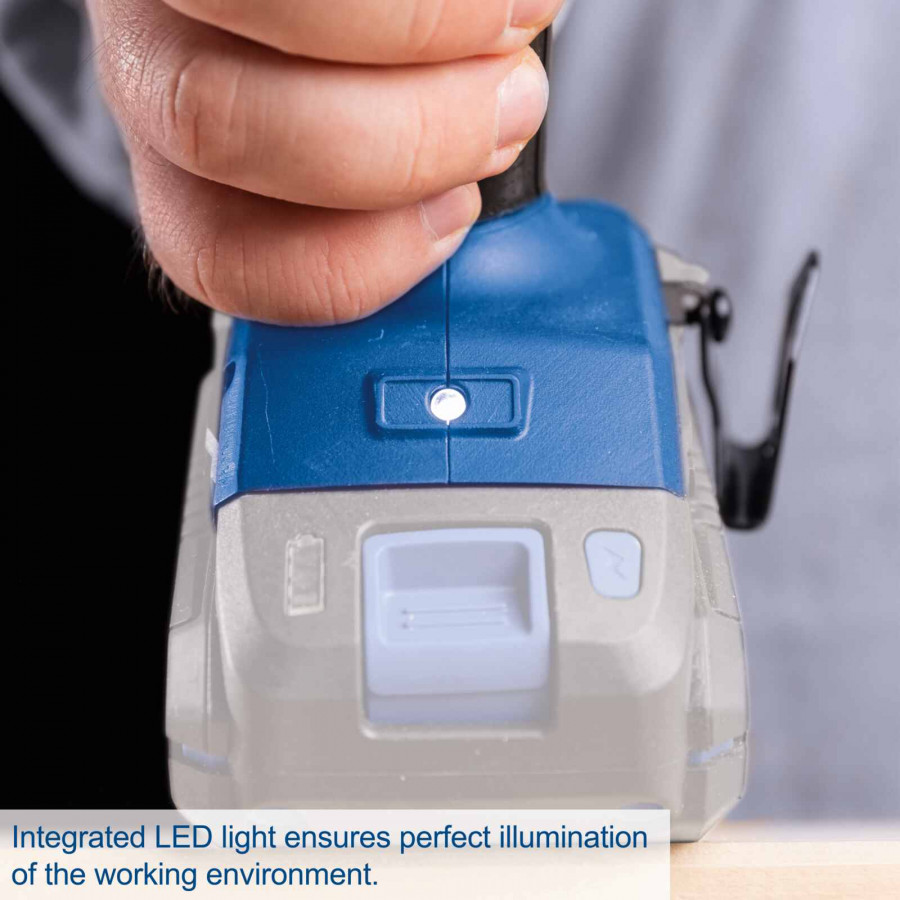 Akumuliatorinis smūginis suktuvas C-ID180-X 20V, korpusas, Scheppach - Image 6