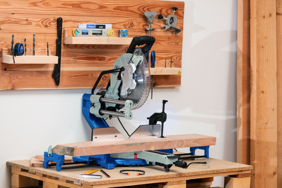 Skersinio pjovimo staklės HM305SL, Scheppach - Image 9