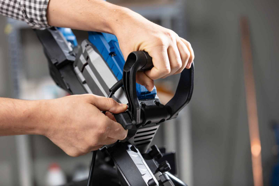 Juostinis metalo pjūklas MBS1200xt, Scheppach - Image 3