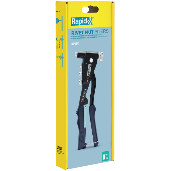 Kniediklis srieginėms kniedėms RP110, Rapid - Image 2