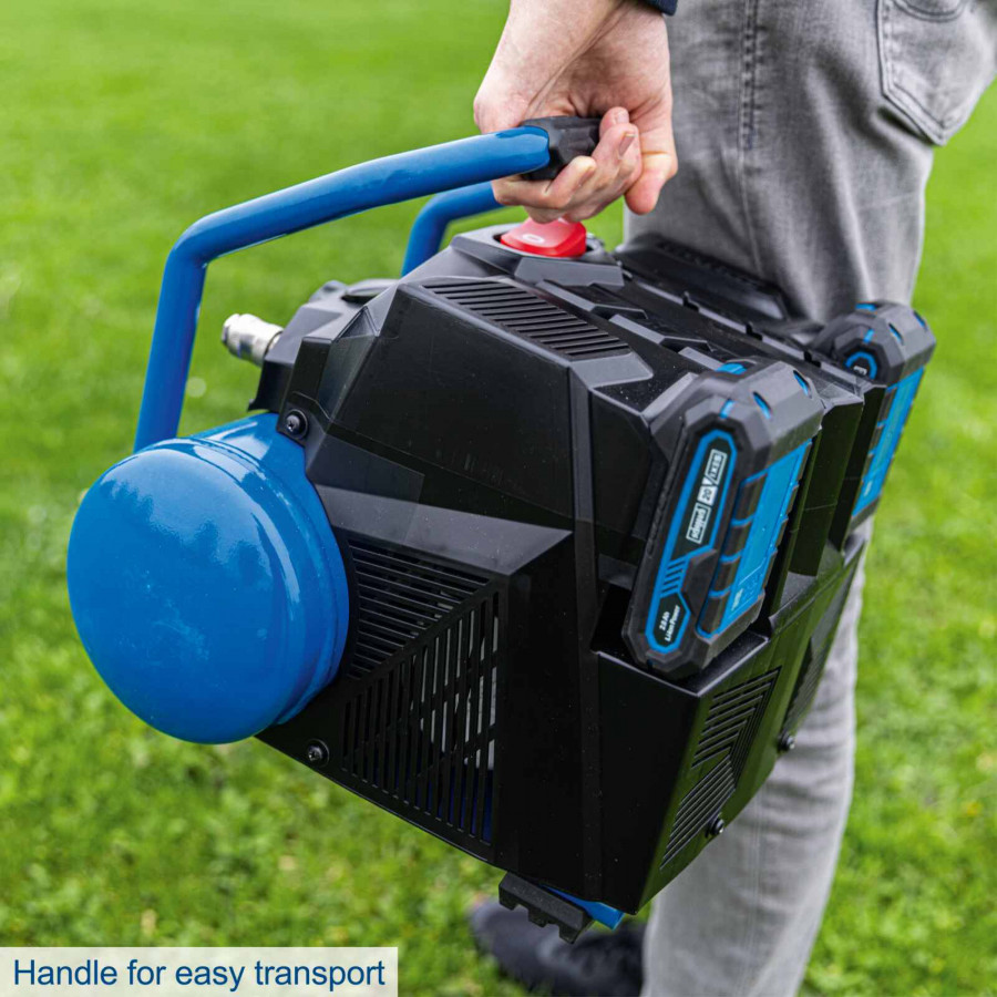 Akum. kompresorius C-ACT160/6-X Set 2.5, Scheppach - Image 5