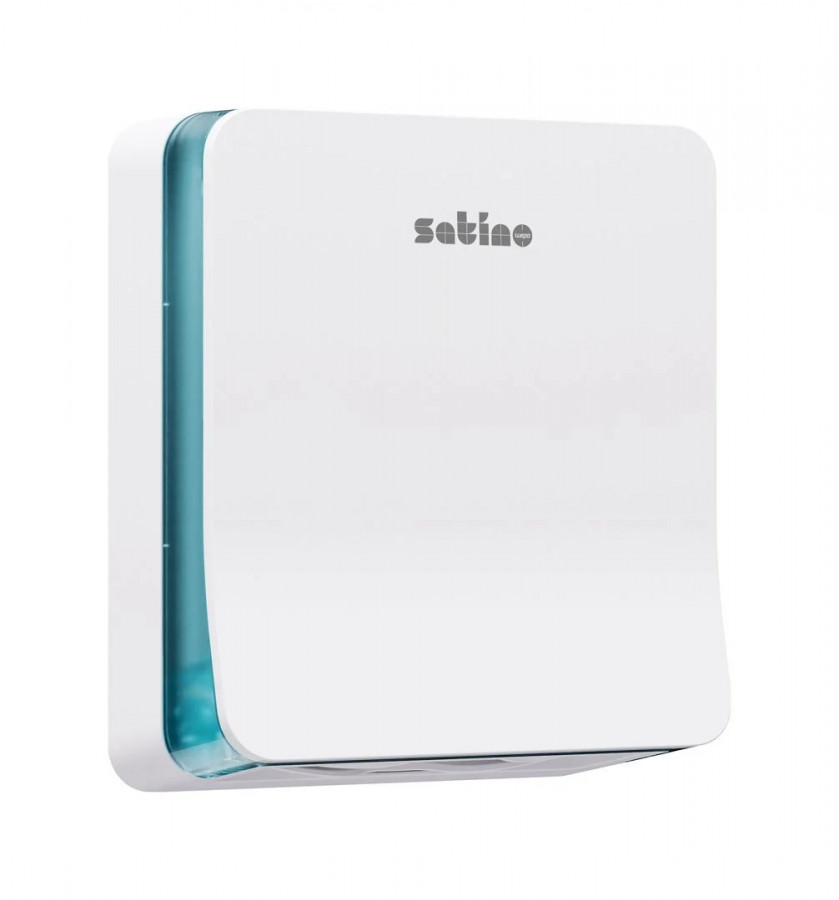 Popierinių rankšluoščių lapeliais dozatorius Wepa, didelis., Satino