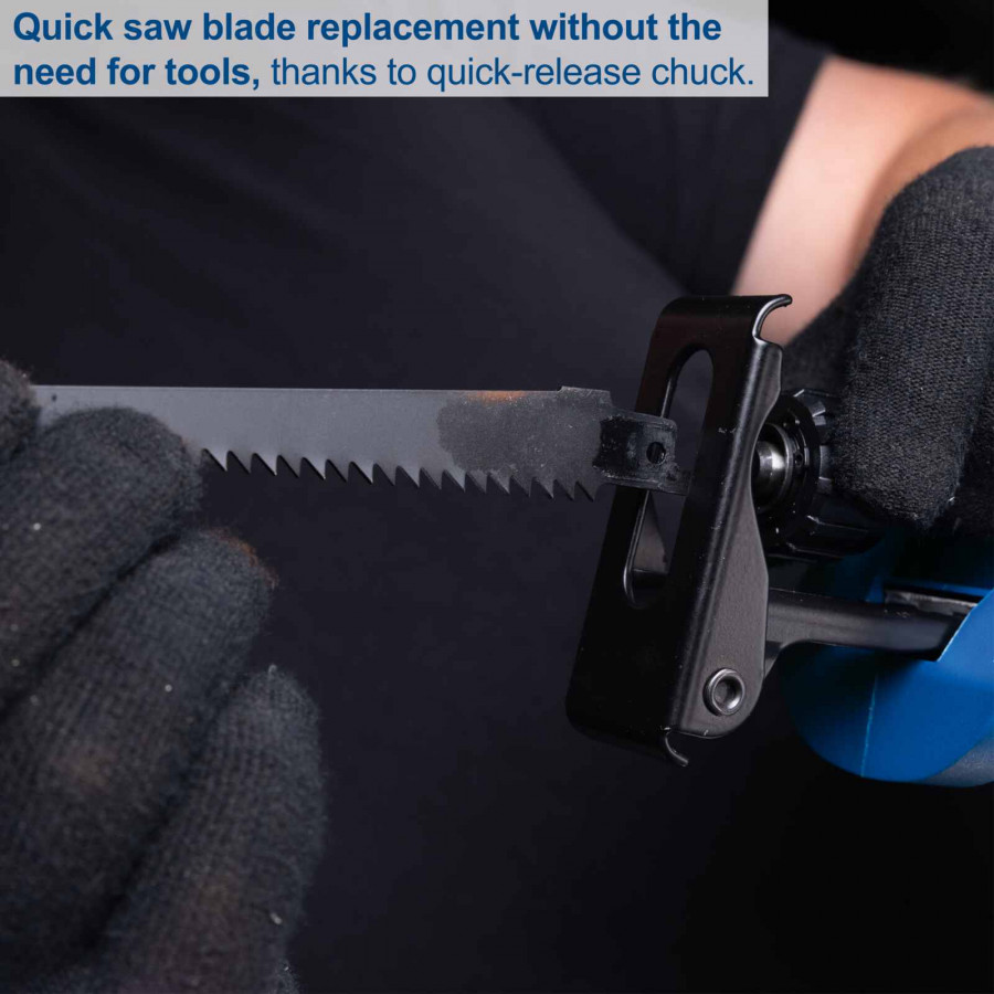 Akumuliatorinis tiesinis pjūklas BC-RS250-X 20V, korpusas, Scheppach - Image 6