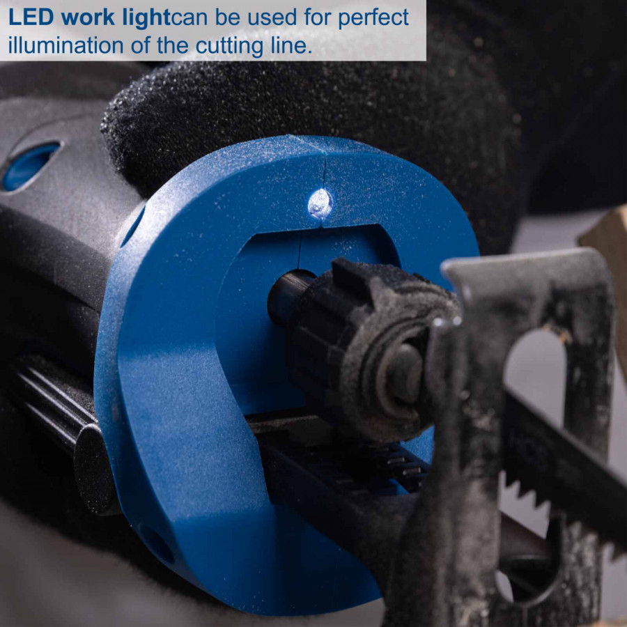 Akumuliatorinis tiesinis pjūklas BC-RS250-X 20V, korpusas, Scheppach - Image 7