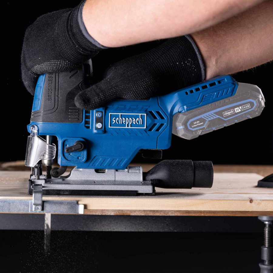 Akumuliatorinis siaurapjūklis BC-JS254-X, korpusas, Scheppach - Image 3