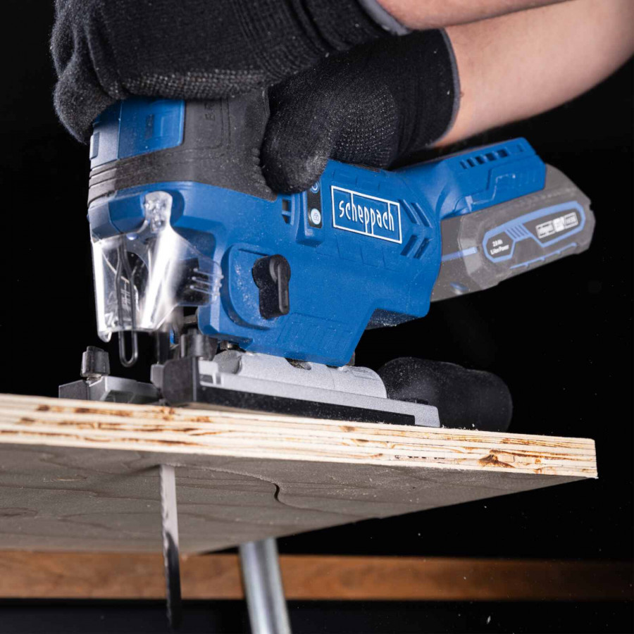 Akumuliatorinis siaurapjūklis BC-JS254-X, korpusas, Scheppach - Image 4