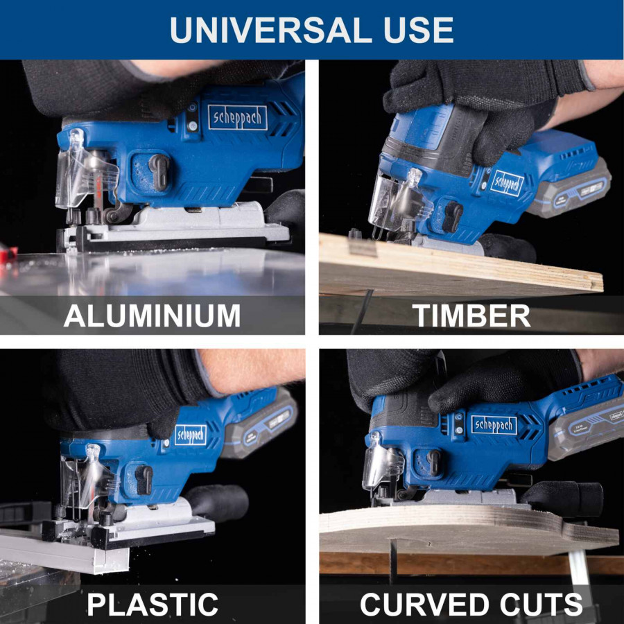 Akumuliatorinis siaurapjūklis BC-JS254-X, korpusas, Scheppach - Image 5