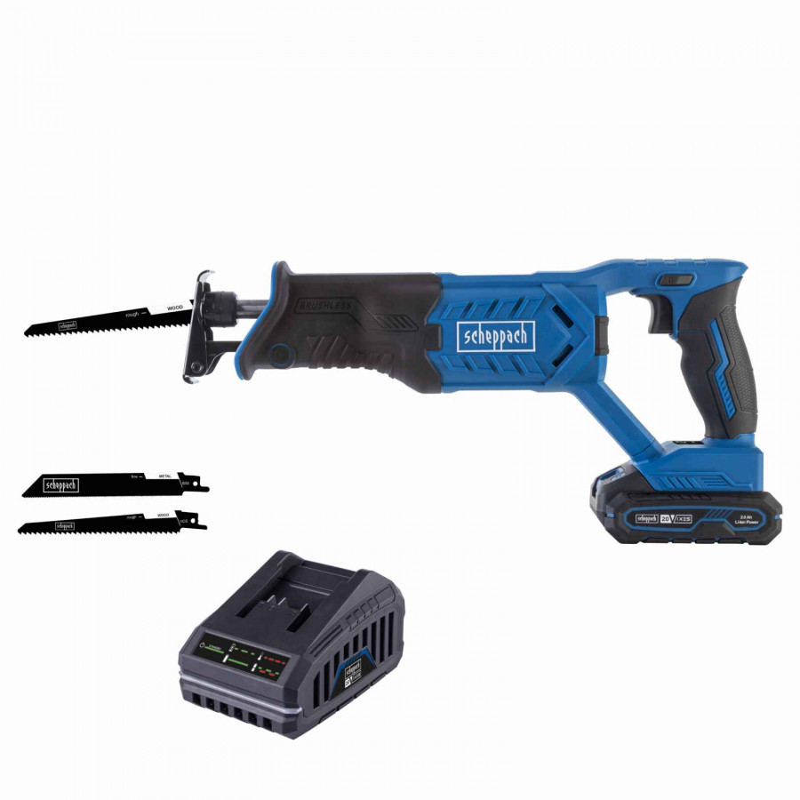 Akumuliatorinis tiesinis pjūklas BC-RS280-X, set S, Scheppach - Image 2