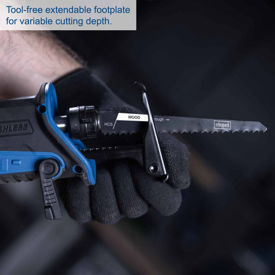 Akumuliatorinis tiesinis pjūklas BC-RS280-X, set S, Scheppach - Image 6