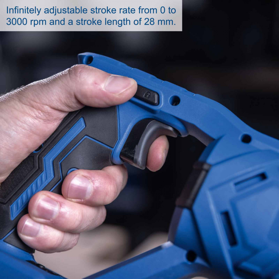 Akumuliatorinis tiesinis pjūklas BC-RS280-X, set S, Scheppach - Image 8