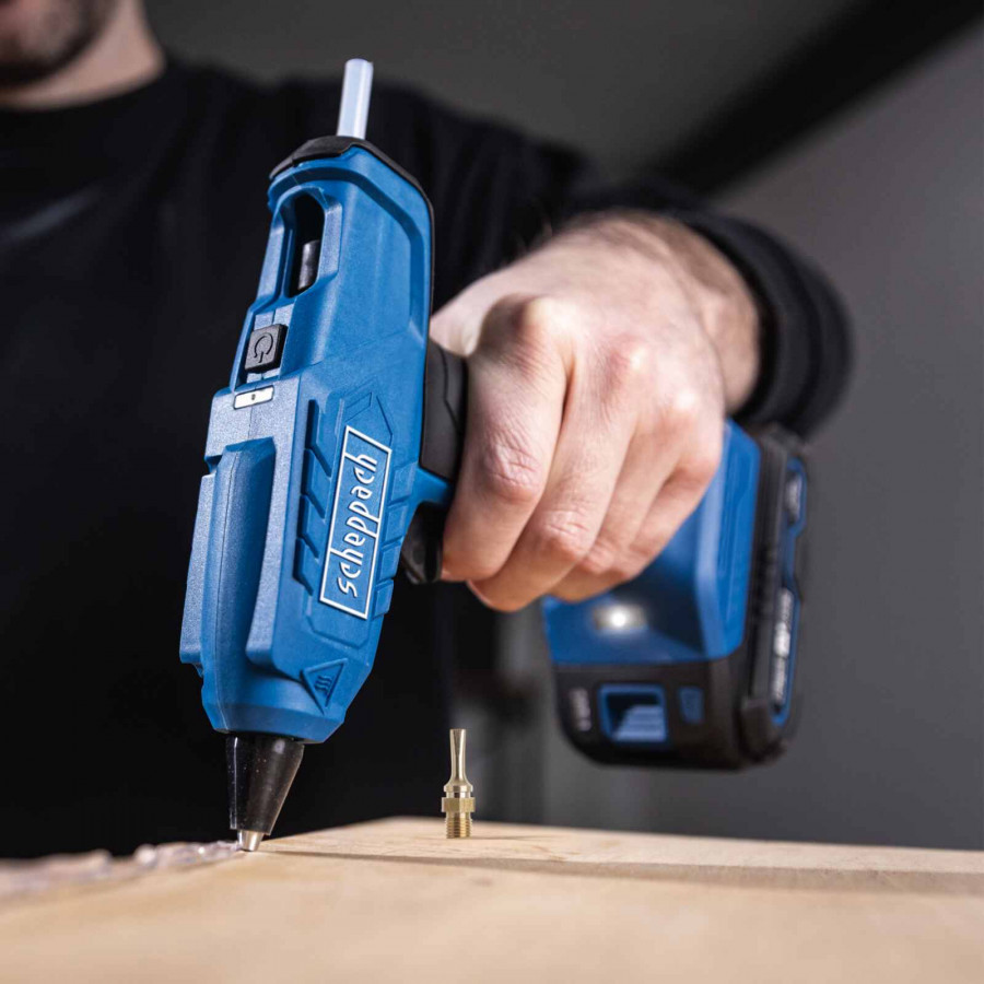 Klijų pistoleto C-HGG170-X – SET S, Scheppach - Image 3