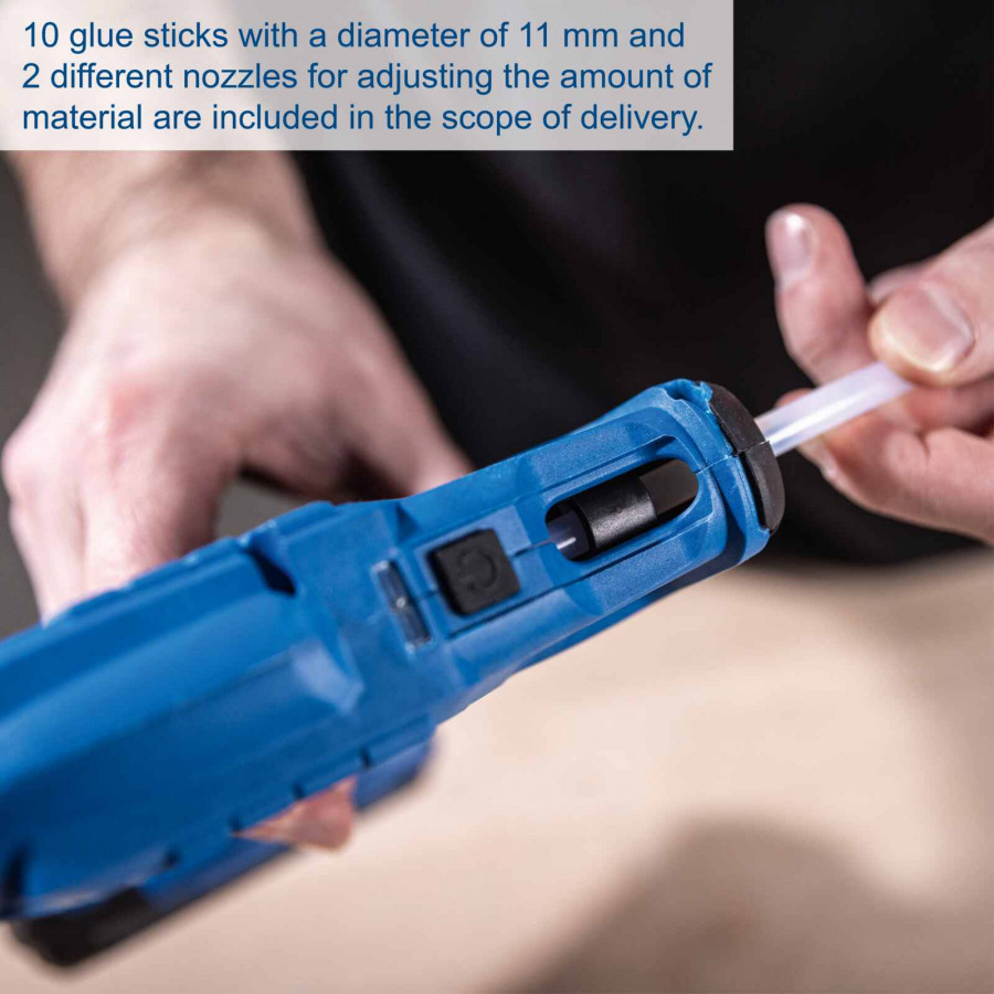 Klijų pistoleto C-HGG170-X – SET S, Scheppach - Image 6