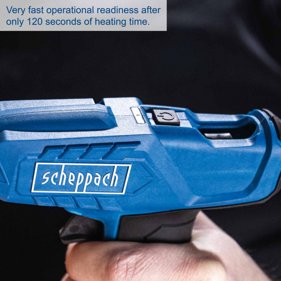 Klijų pistoleto C-HGG170-X – SET S, Scheppach - Image 8