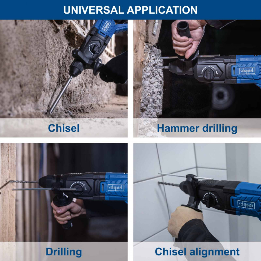 Akum. perforatorius BC-DH290-X – SET L, Scheppach - Image 4