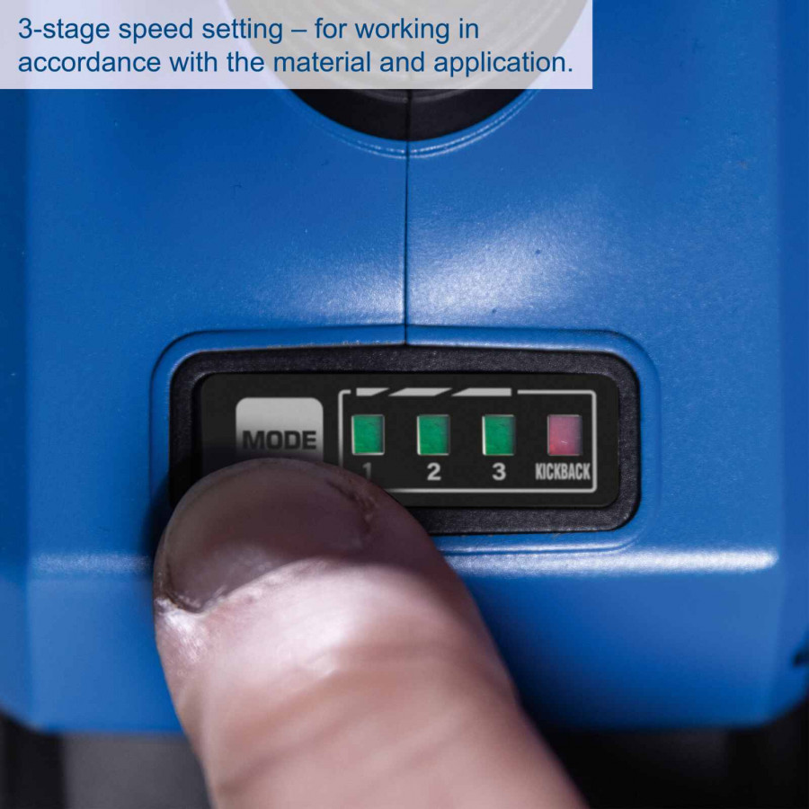 Akumuliatorinis kampinis šlifuoklis BC-AG125P-X, korpusas, Scheppach - Image 7