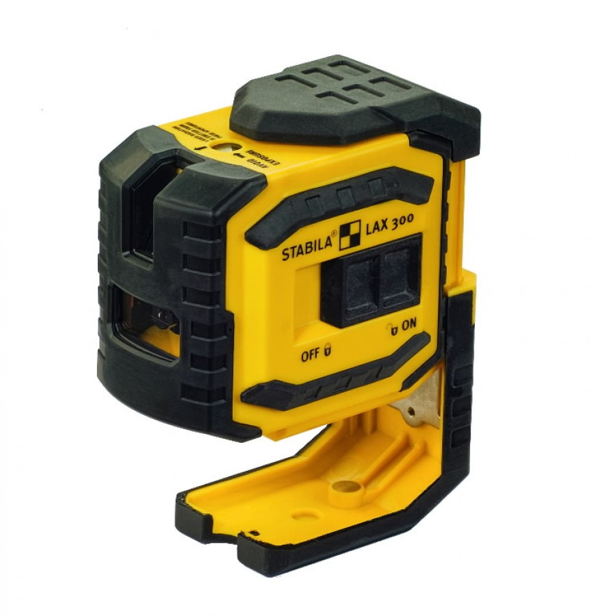Kryžminis lazerinis nivelyras LAX 300, raudonas, Stabila - Image 2