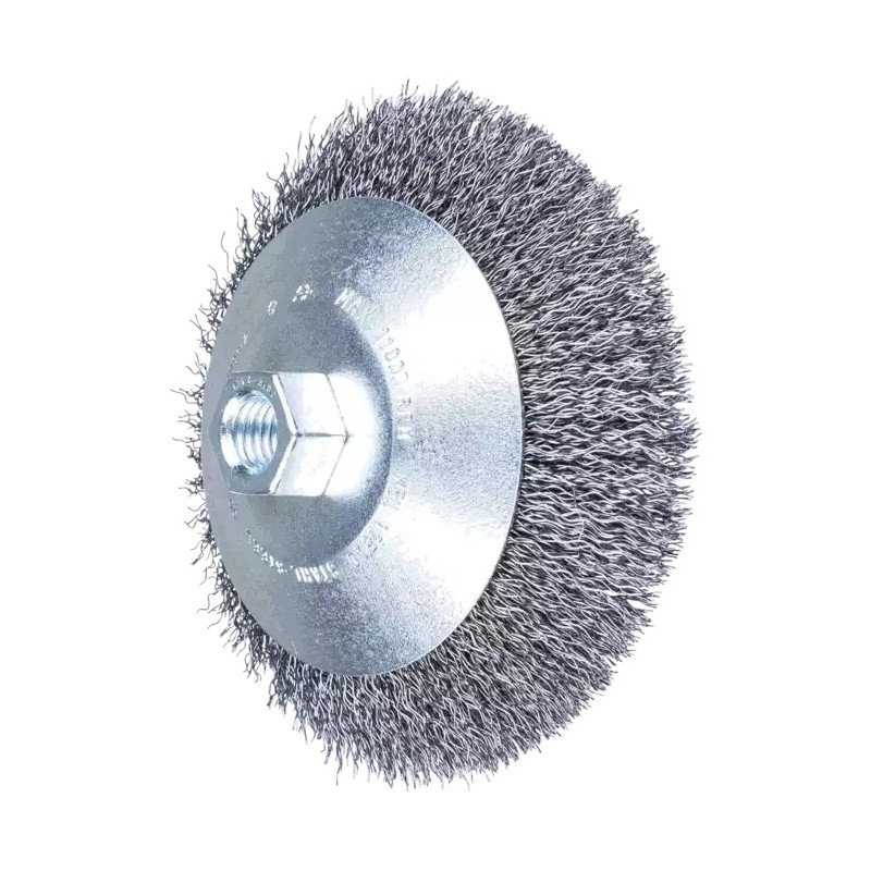 Nuožulnus šepetys KBU Steel 125×10/M14 0,35mm, Pferd Nuožulnus šepetys KBU Steel 125x10/M14 0,35mm, Pferd