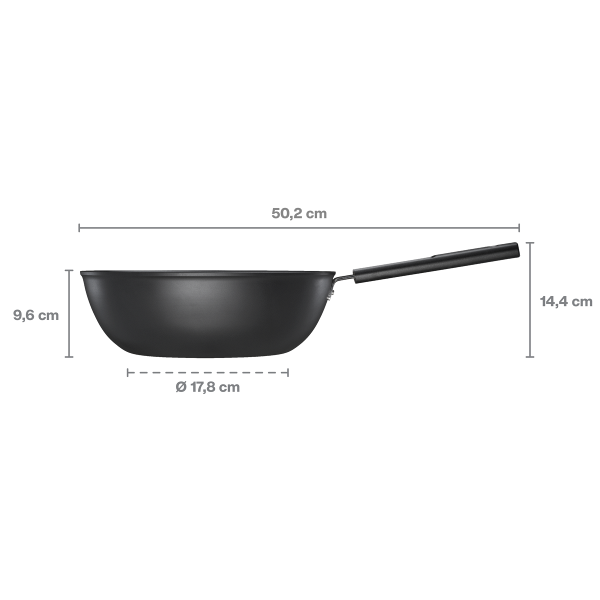 Hard Face wok keptuvė 28 cm, 4,5 L - Image 6