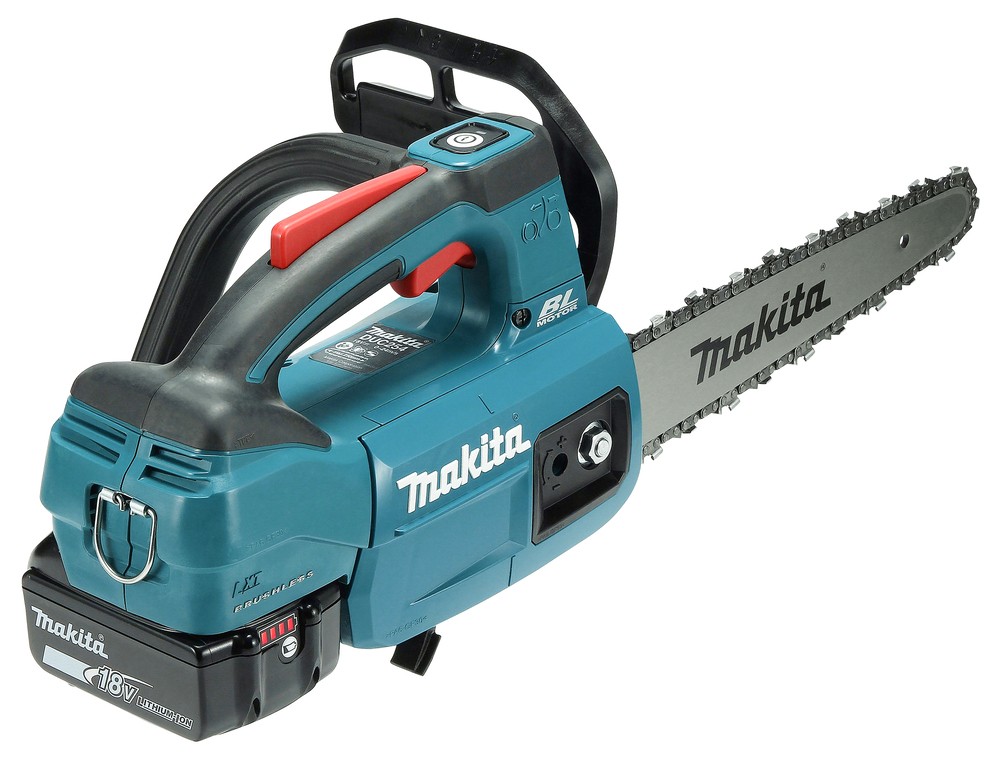 Akumuliatorinis grandininis pjūklas DUC254CZ su drožinėjimui skirta juosta ir grandine - Image 2