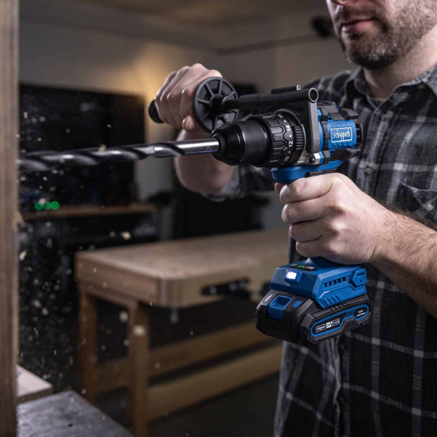 Akumuliatorinis suktuvas/gręžtuvas BC-CD150-X – SET S, Scheppach - Image 3