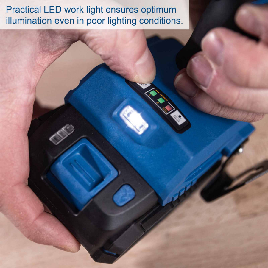 Akumuliatorinis suktuvas/gręžtuvas BC-CD150-X – SET S, Scheppach - Image 5