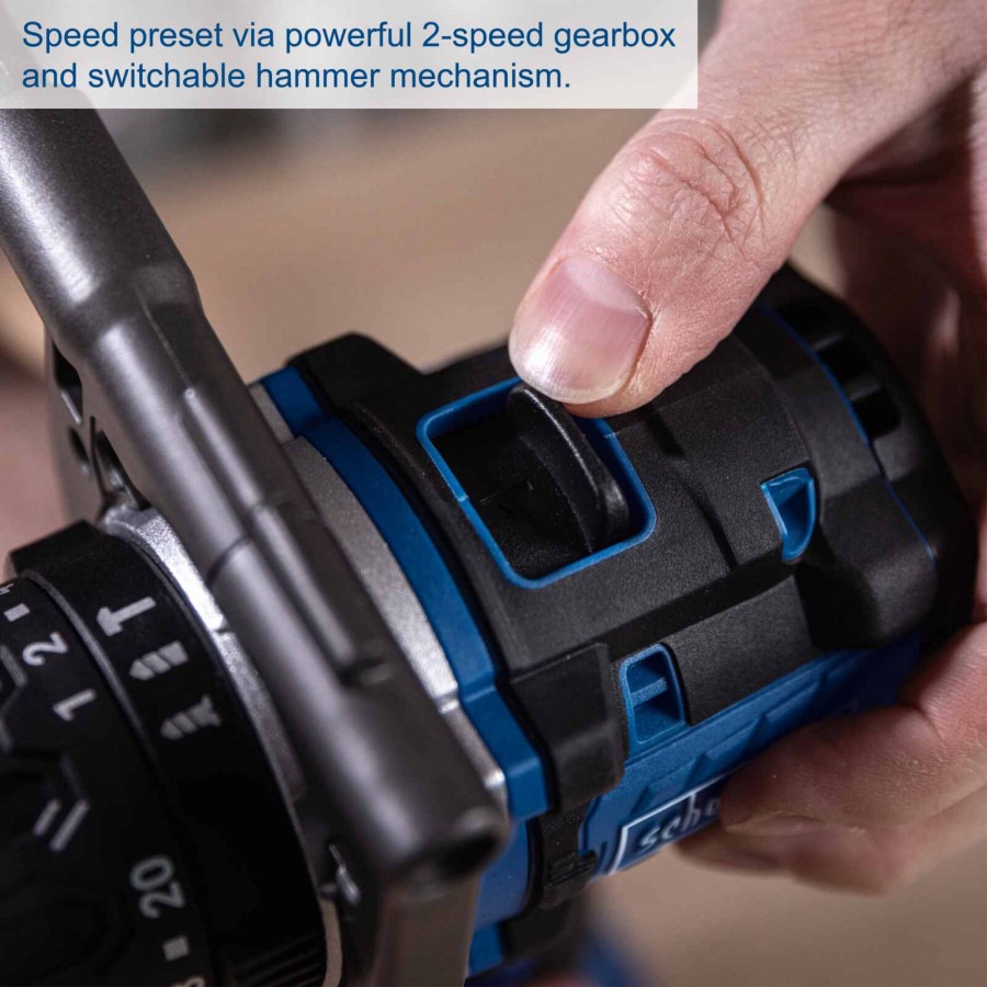 Akumuliatorinis suktuvas/gręžtuvas BC-CD150-X – SET S, Scheppach - Image 7