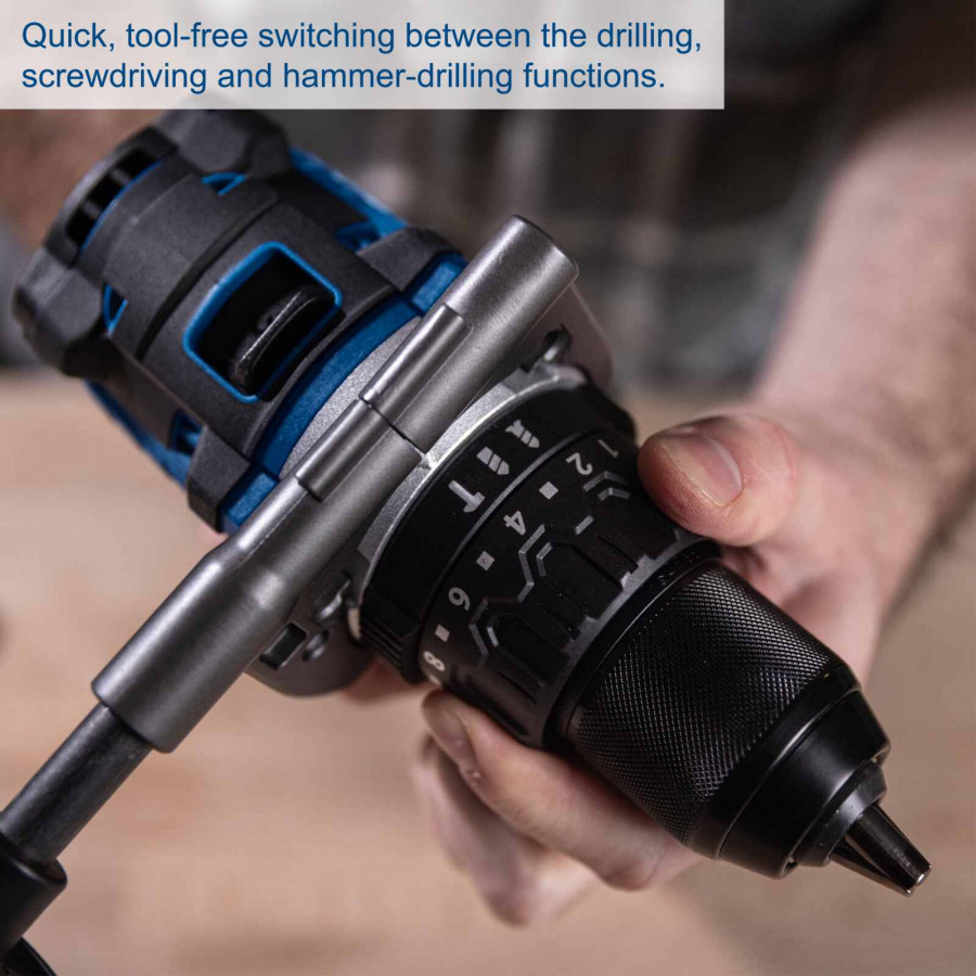 Akumuliatorinis suktuvas/gręžtuvas BC-CD150-X – SET S, Scheppach - Image 8