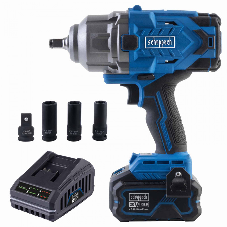 Akumuliatorinis veržliasukis BC-IW1350-X, SET L, Scheppach - Image 2