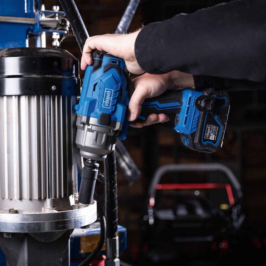 Akumuliatorinis veržliasukis BC-IW1350-X, SET L, Scheppach - Image 3