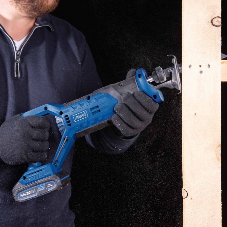 Akumuliatorinis tiesinis pjūklas C-RS100-X, korpusas, Scheppach - Image 3