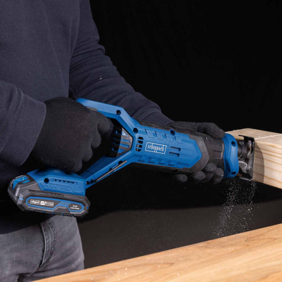 Akumuliatorinis tiesinis pjūklas C-RS100-X, korpusas, Scheppach - Image 4