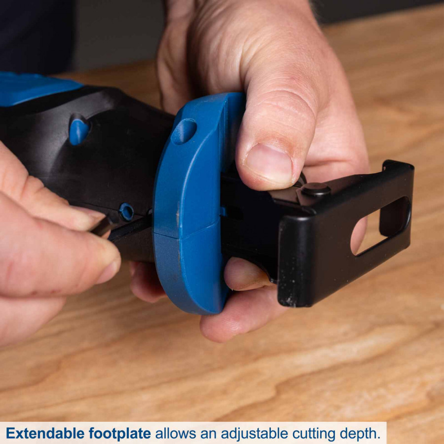 Akumuliatorinis tiesinis pjūklas C-RS100-X, korpusas, Scheppach