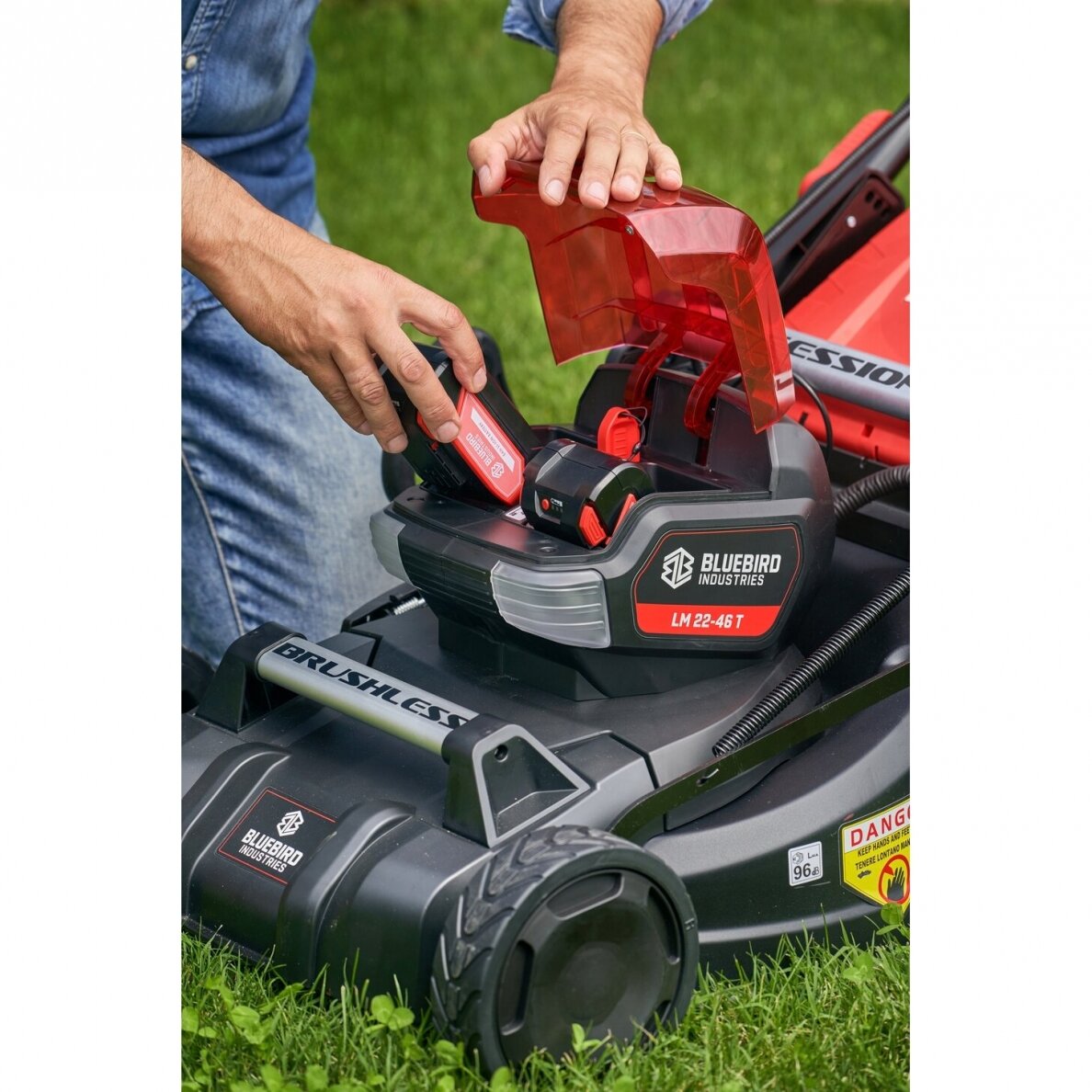 Akumuliatorinė vejapjovė BlueBird LM 22-46T - Image 3