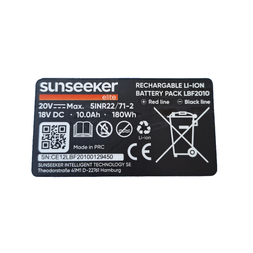 Akumuliatorius 10 Ah LBF2010 Sunseeker vejos robotams - Image 3