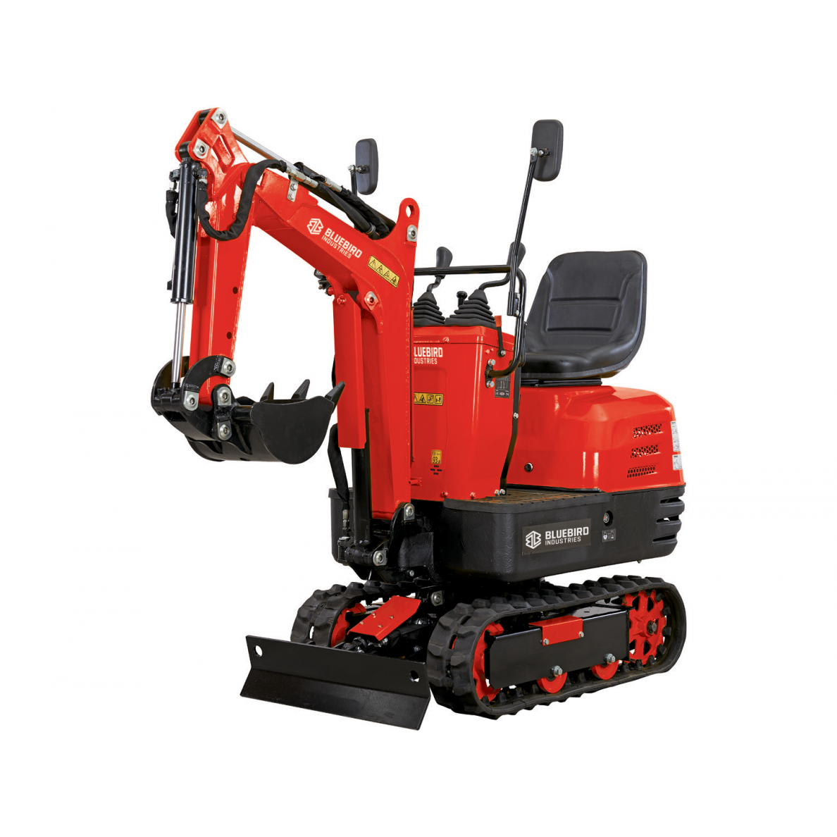 Blue Bird mini ekskavatorius MEX 600 - Image 2