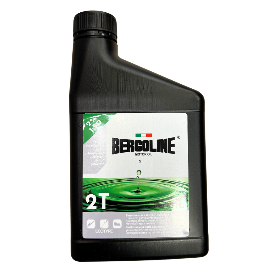 Dvitaktė sintetinė alyva Bergoline 1L (žalia)