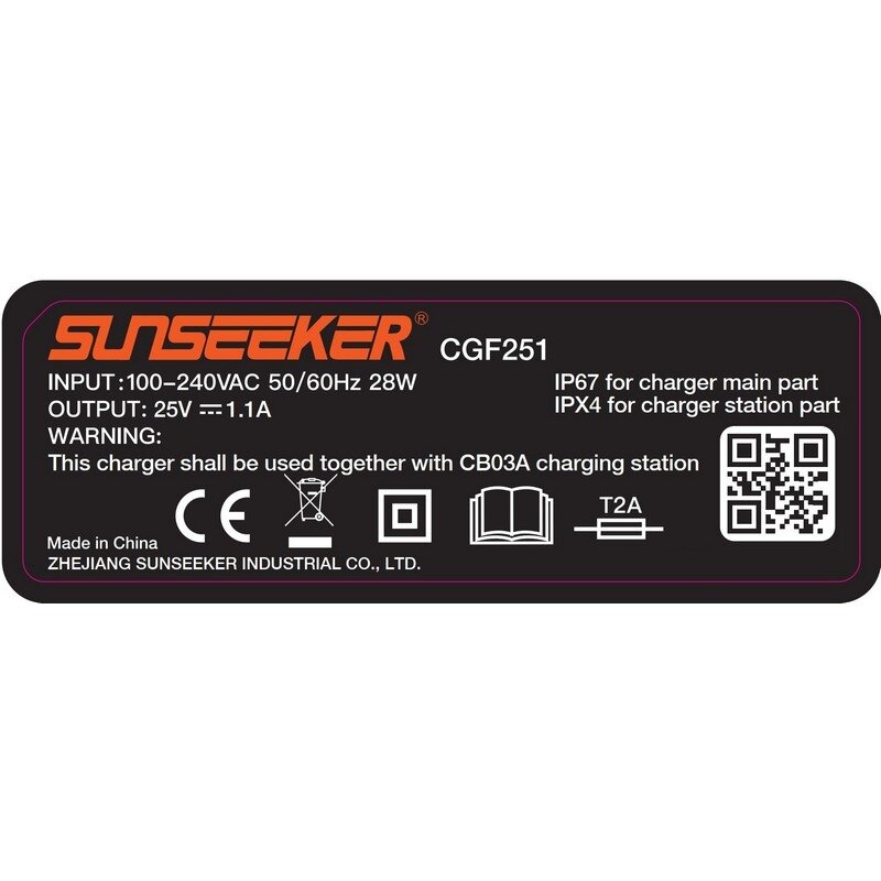 Maitinimo šaltinis 1.1A Sunseeker vejos robotams