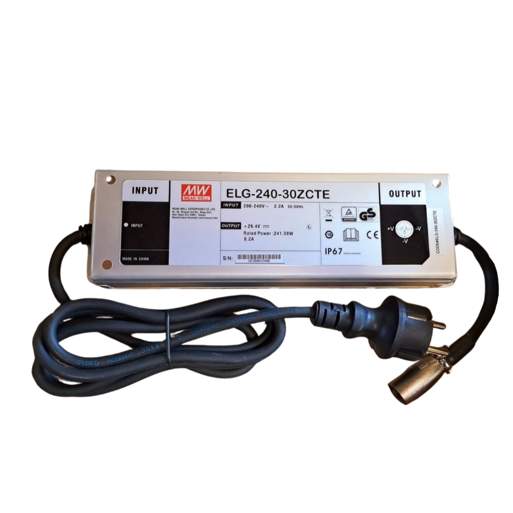 Maitinimo šaltinis 8 A Wiper vejos robotams (ELG-240-30)