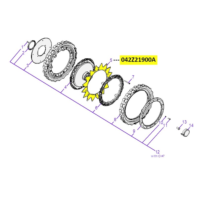 Metaliniai smaigai ratams (K serijai)