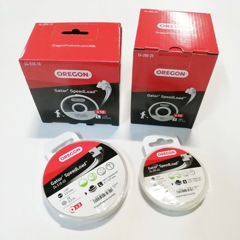 Oregon Gator SpeedLoad valo kapsulės 3 vnt. - 2,4 mm/L galvai