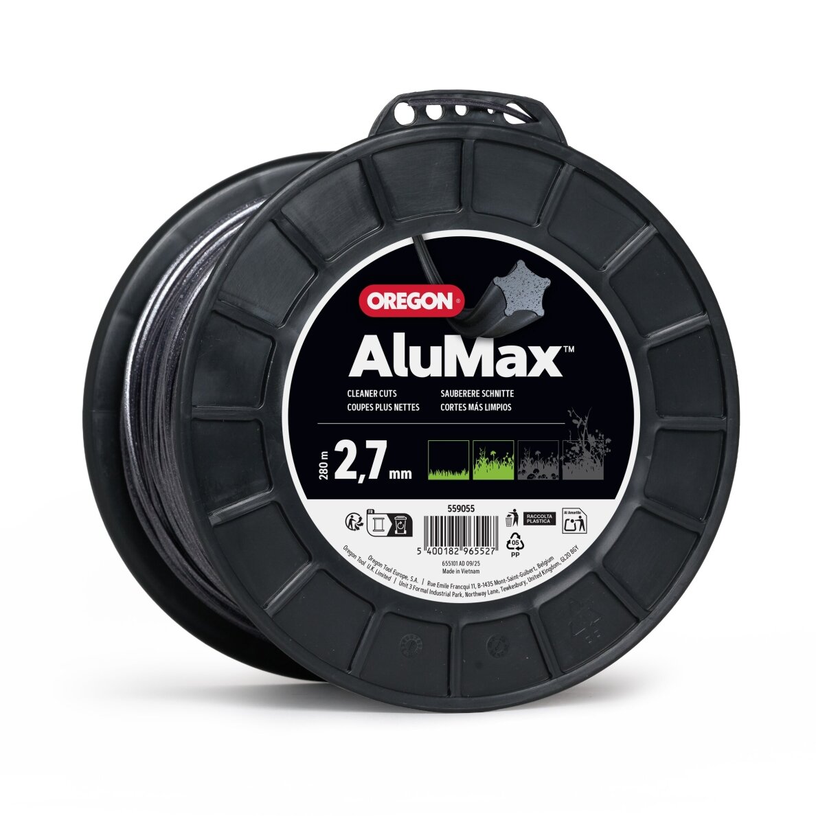 Oregon AluMax pjovimo valas 2,7mm/280m - Image 7