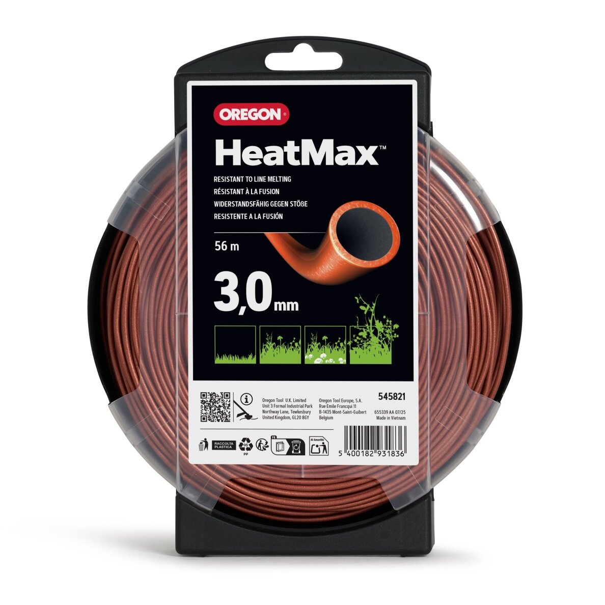 Oregon HeatMax pjovimo valas 3,0mm/56m - Image 8