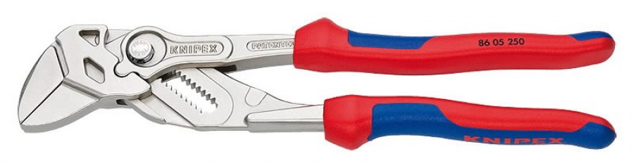 Replės-raktas, dvispalvės, 250 mm, Knipex Replės-raktas, dvispalvės, 250 mm, Knipex
