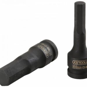Smūginė galvutė antgalis šešiabriaunė, ilga 1/2" 17mm, KS Tools