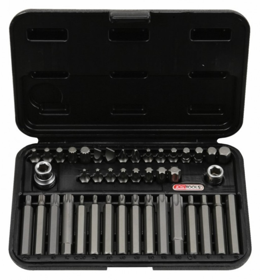 Antgalių kompl. su adapt., 10mm 42 osa, KS Tools Antgalių kompl. su adapt., 10mm 42 osa, KS Tools