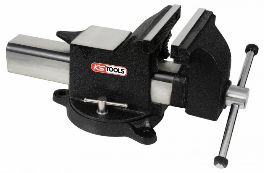 Spaustuvai stacionarūs 5″ – 130 mm, KS Tools Spaustuvai stacionarūs 5" - 130 mm, KS Tools