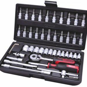 Galvučių komplektas 1/4" 48-vnt CLASSIC, KS Tools